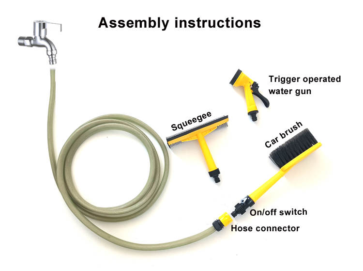Flow Thru Wash Set -ZF1002
